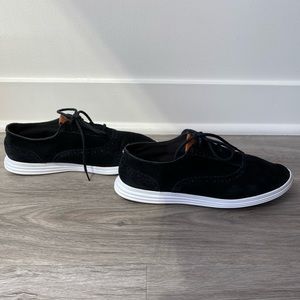 Cole Haan Black Suede Sneakers